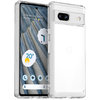 Hybrid Acrylic Tough Shockproof Case for Google Pixel 7a - Clear (Frame)