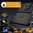 Heavy Duty Shockproof Case / Slide Camera Cover for Google Pixel 9 / 9 Pro - Black