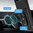 Heavy Duty Shockproof Case / Slide Camera Cover for Google Pixel 9 / 9 Pro - Black