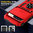 Heavy Duty Shockproof Case / Slide Camera Cover for Google Pixel 9 / 9 Pro - Red