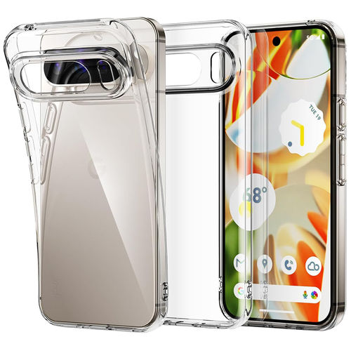 Imak Flexi Slim Gel Case for Google Pixel 9 Pro XL - Clear (Gloss Grip)