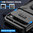 Heavy Duty Shockproof Case / Slide Camera Cover for Google Pixel 9 Pro XL - Black