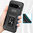 Heavy Duty Shockproof Case / Slide Camera Cover for Google Pixel 9 Pro XL - Black