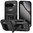 Heavy Duty Shockproof Case / Slide Camera Cover for Google Pixel 10 Pro XL / 9 Pro XL - Black