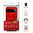 Heavy Duty Shockproof Case / Slide Camera Cover for Google Pixel 9 Pro XL - Red