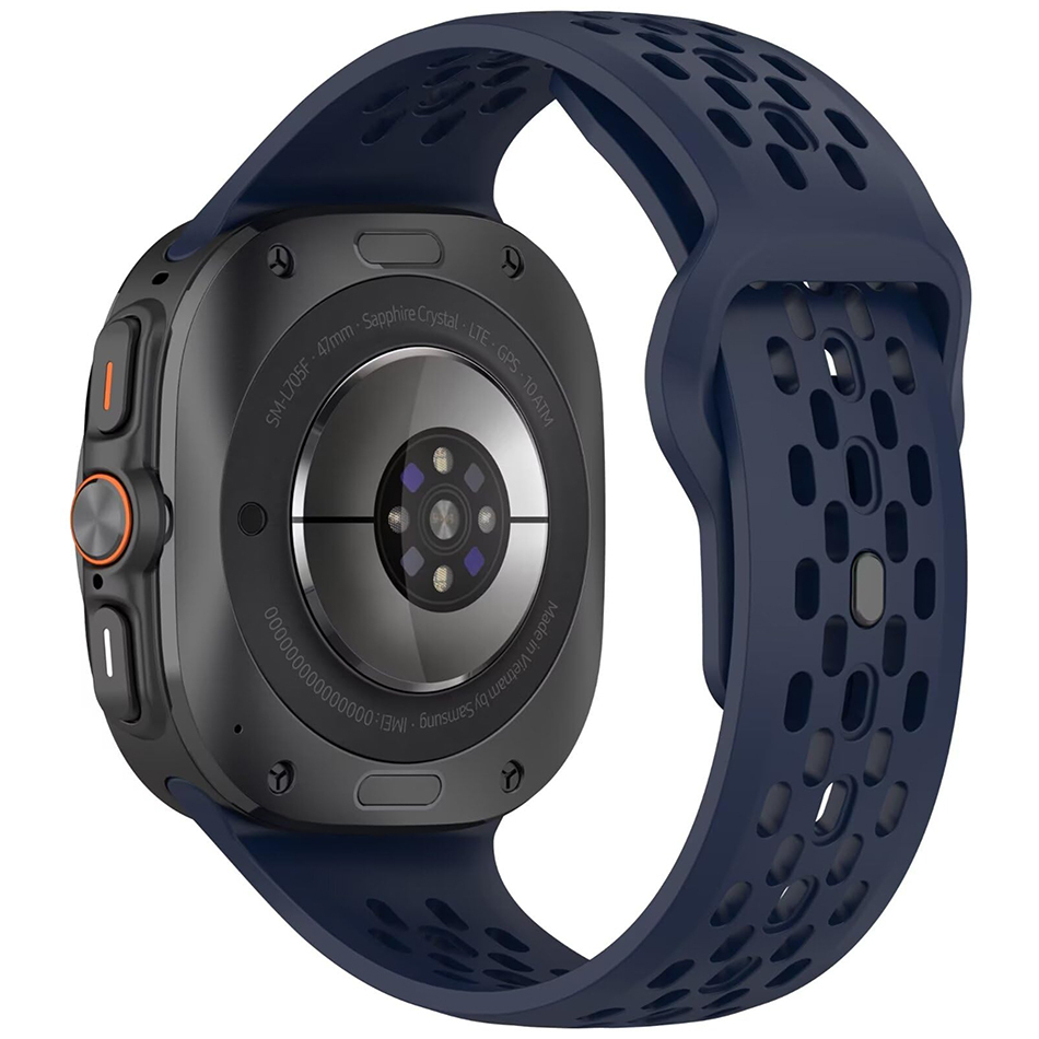 Sport Silicone Band for Samsung Galaxy Watch Ultra 47mm Blue