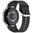 Classic Buckle Silicone Band for Samsung Galaxy Watch7 / 6 / 6 Classic / 5 / 5 Pro / 4 - Black