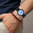 Classic Buckle Silicone Band for Samsung Galaxy Watch7 / 6 / 6 Classic / 5 / 5 Pro / 4 - Black