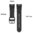 Classic Buckle Silicone Band for Samsung Galaxy Watch7 / 6 / 6 Classic / 5 / 5 Pro / 4 - Black