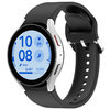 Classic Buckle Silicone Band for Samsung Galaxy Watch7 / 6 / 6 Classic / 5 / 5 Pro / 4 - Black