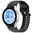 Classic Buckle Silicone Band for Samsung Galaxy Watch7 / 6 / 6 Classic / 5 / 5 Pro / 4 - Black