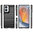 Mofi Flexi Slim Carbon Fibre Case for Motorola Moto G85 - Brushed Black