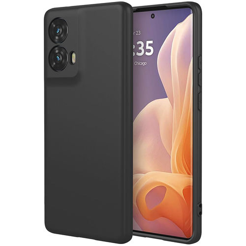 Flexi Stealth Liquid Silicone Case for Motorola Moto G85 - Black (Matte)