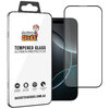 Full Coverage Tempered Glass Screen Protector for Apple iPhone 16 Pro - Black