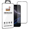 Full Coverage Tempered Glass Screen Protector for Apple iPhone 16 Pro Max - Black
