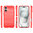 Flexi Slim Carbon Fibre Case for Apple iPhone 16 - Brushed Red