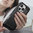 Flexi Slim Carbon Fibre Case for Apple iPhone 16 Pro - Brushed Black