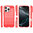 Flexi Slim Carbon Fibre Case for Apple iPhone 16 Pro - Brushed Red