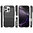 Flexi Slim Carbon Fibre Case for Apple iPhone 16 Pro Max - Brushed Black