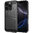 Flexi Slim Carbon Fibre Case for Apple iPhone 16 Pro Max - Brushed Black