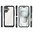 Hybrid Acrylic Tough Shockproof Case for Apple iPhone 16 - Black (Frame)
