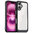 Hybrid Acrylic Tough Shockproof Case for Apple iPhone 16 - Black (Frame)