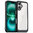 Hybrid Acrylic Tough Shockproof Case for Apple iPhone 16 Plus - Black (Frame)