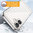 Hybrid Acrylic Tough Shockproof Case for Apple iPhone 16 Plus - Clear (Frame)