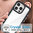 Hybrid Acrylic Tough Shockproof Case for Apple iPhone 16 Pro - Black (Frame)