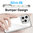 Hybrid Acrylic Tough Shockproof Case for Apple iPhone 16 Pro - Clear (Frame)