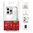 Hybrid Acrylic Tough Shockproof Case for Apple iPhone 16 Pro - Clear (Frame)