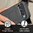 Anti-Shock Grid Texture Shockproof Case for Google Pixel 9 Pro XL - Black