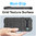 Anti-Shock Grid Texture Shockproof Case for Google Pixel 9 Pro XL - Black