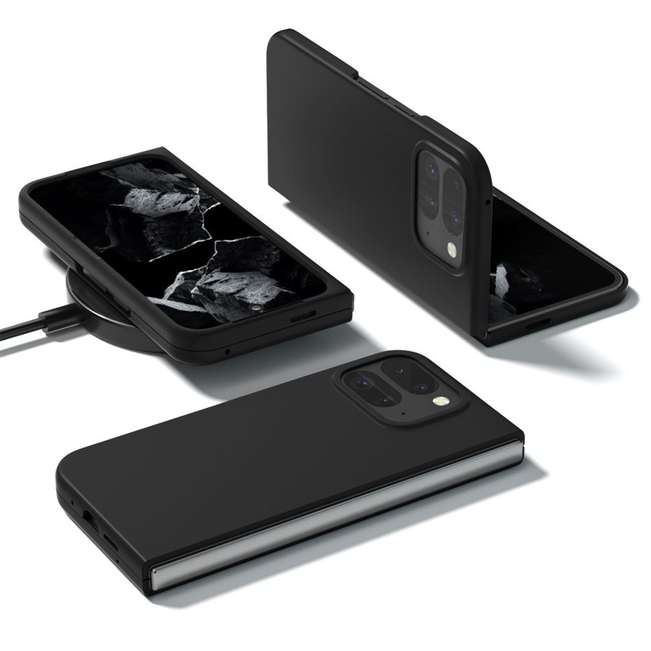 Slim Stealth Hard Shell Case for Google Pixel 9 Pro Fold - Black (Matte)