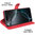 Leather Wallet Case & Card Holder Pouch for Apple iPhone 16 Pro - Red
