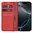 Leather Wallet Case & Card Holder Pouch for Apple iPhone 16 Pro - Red