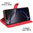 Leather Wallet Case & Card Holder Pouch for Apple iPhone 16 Pro Max - Red