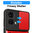 Heavy Duty Shockproof Case / Slide Camera Cover for Motorola Moto G85 - Red