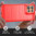 Flexi Slim Carbon Fibre Case for Motorola Edge 50 - Brushed Red