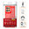 Flexi Slim Carbon Fibre Case for Motorola Edge 50 - Brushed Red