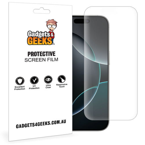 (2-Pack) Hydrogel TPU Film Screen Protector for Apple iPhone 16 Pro