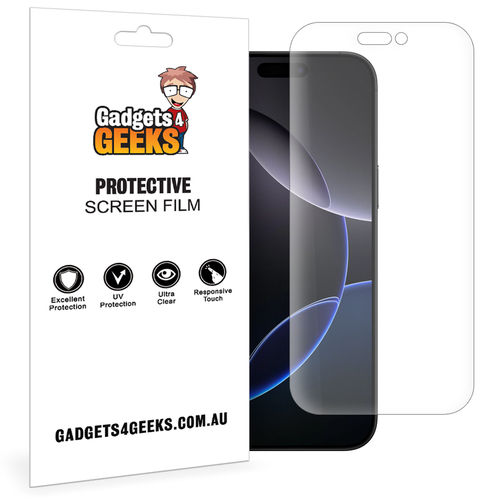 (2-Pack) Hydrogel TPU Film Screen Protector for Apple iPhone 16 Pro Max