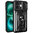 Heavy Duty Slide Case / Card Slot Holder / Camera Cover for Apple iPhone 16 Plus - Black