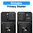 Heavy Duty Slide Case / Card Slot Holder / Camera Cover for Apple iPhone 16 Pro - Black