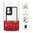 Hybrid Fusion Shockproof Hard Case for Motorola Moto G85 - Black (Frame)