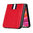 Slim Hard Shell Wallet Case / Card Holder Pouch for Motorola Razr 50 Ultra - Red