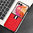 Slim Hard Shell Wallet Case / Card Holder Pouch for Motorola Razr 50 Ultra - Red