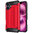 Military Defender Tough Shockproof Case for Apple iPhone 16 - Red