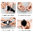 (2-Pack) 9H Tempered Glass Screen Protector for Samsung Galaxy Watch Ultra (47mm) - Black (frame)