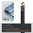 Left / Right (240W) USB4 Type-C (PD) Flat Charging Cable (14cm) for Phone / Tablet / Laptop